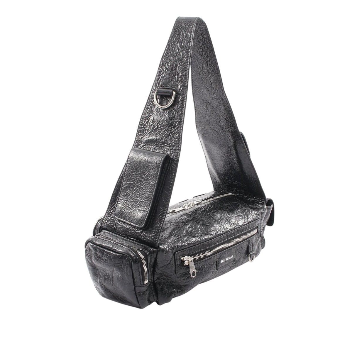Balenciaga Lambskin Superbusy Sling Bag XS