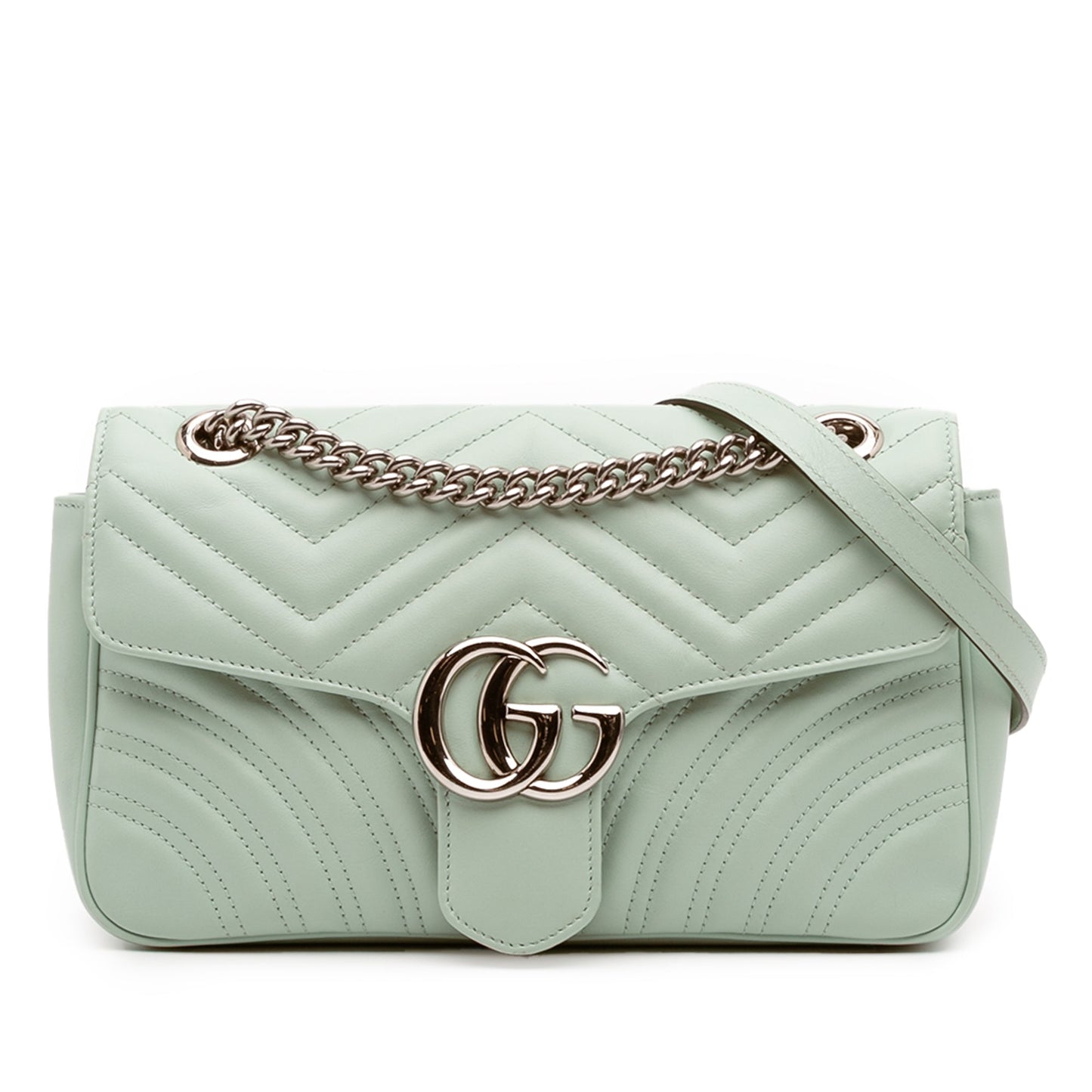 Gucci Medium GG Marmont Matelasse Leather Shoulder Bag