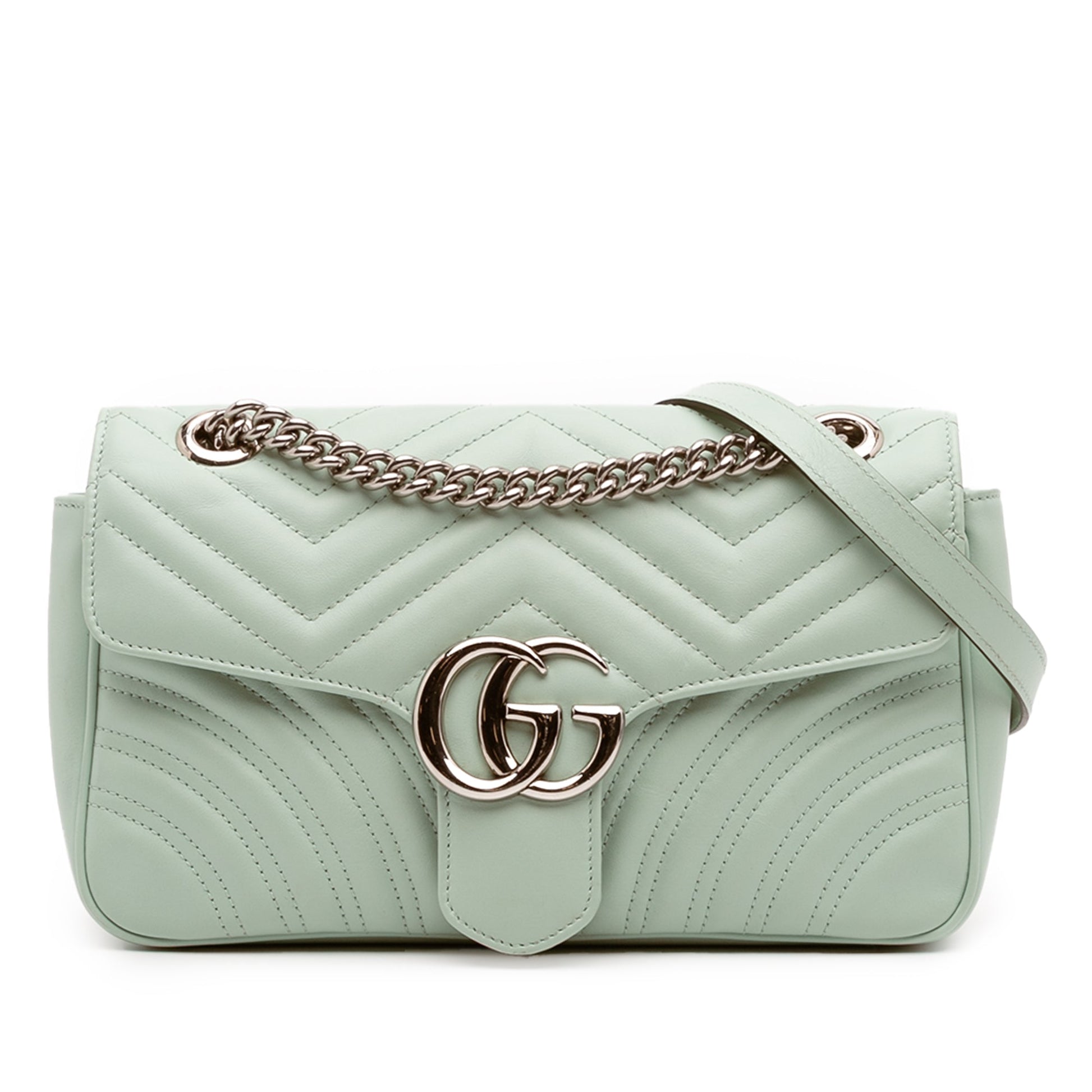 Gucci Medium GG Marmont Matelasse Leather Shoulder Bag