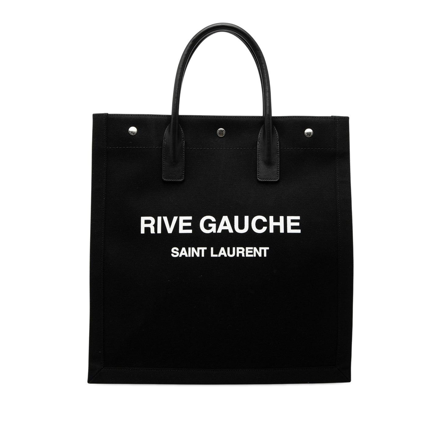 Saint Laurent Canvas Rive Gauche North South Tote