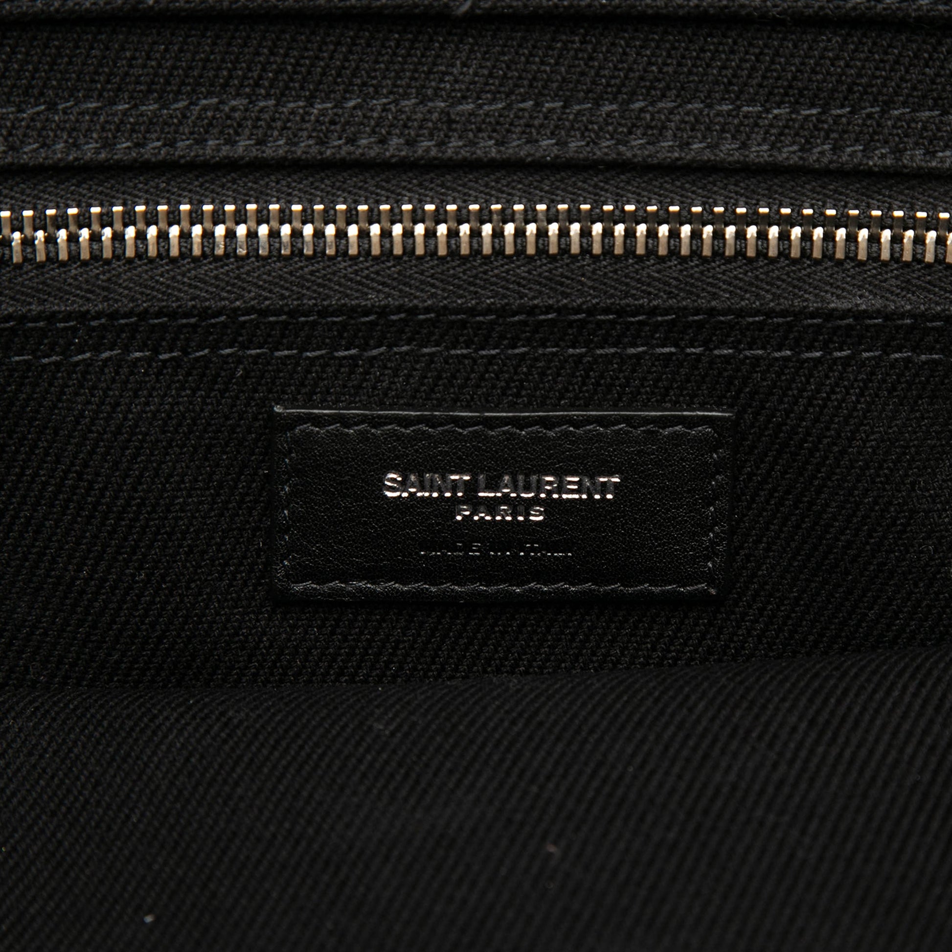 Saint Laurent Canvas Rive Gauche North South Tote