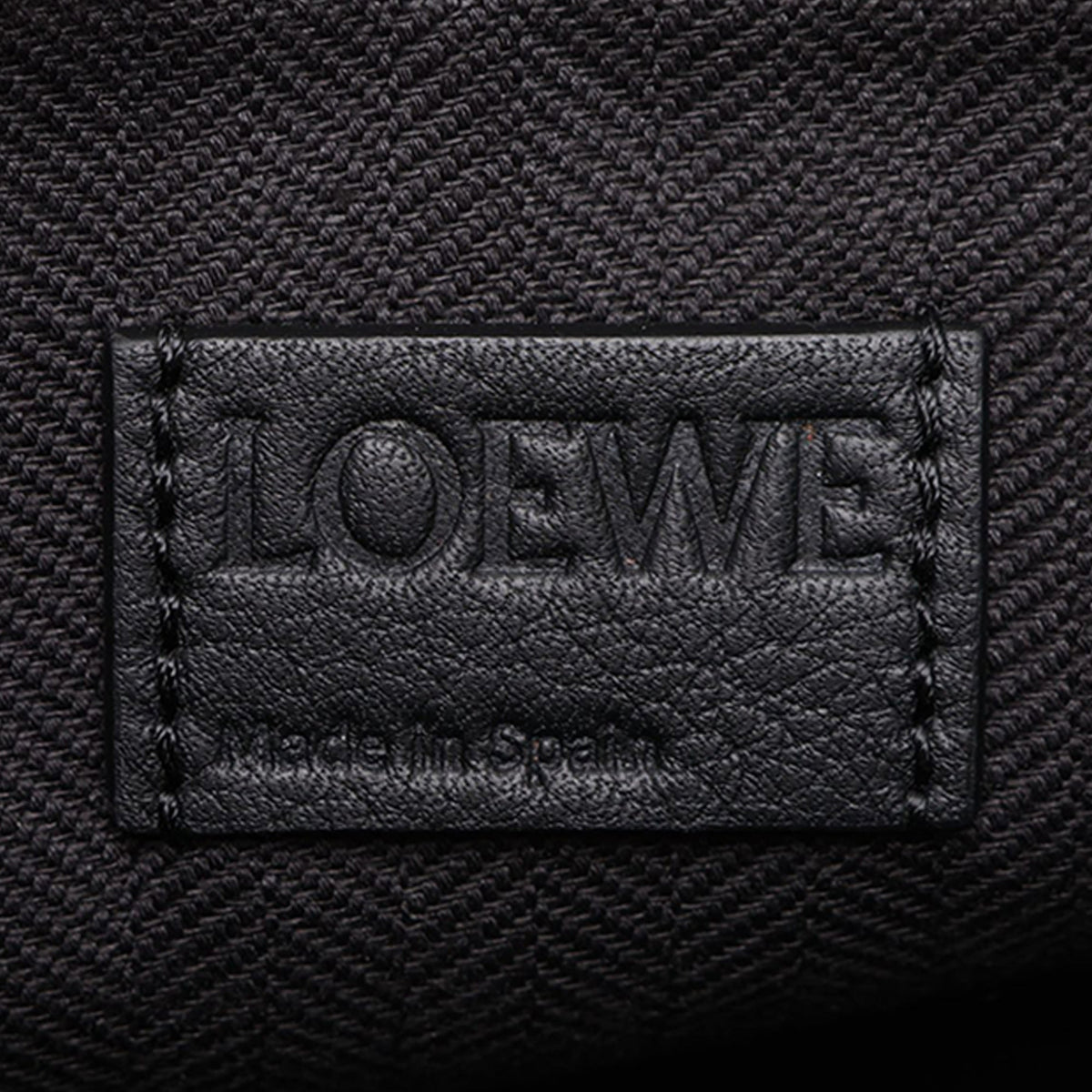 LOEWE Mini Hammock Hobo — Black
