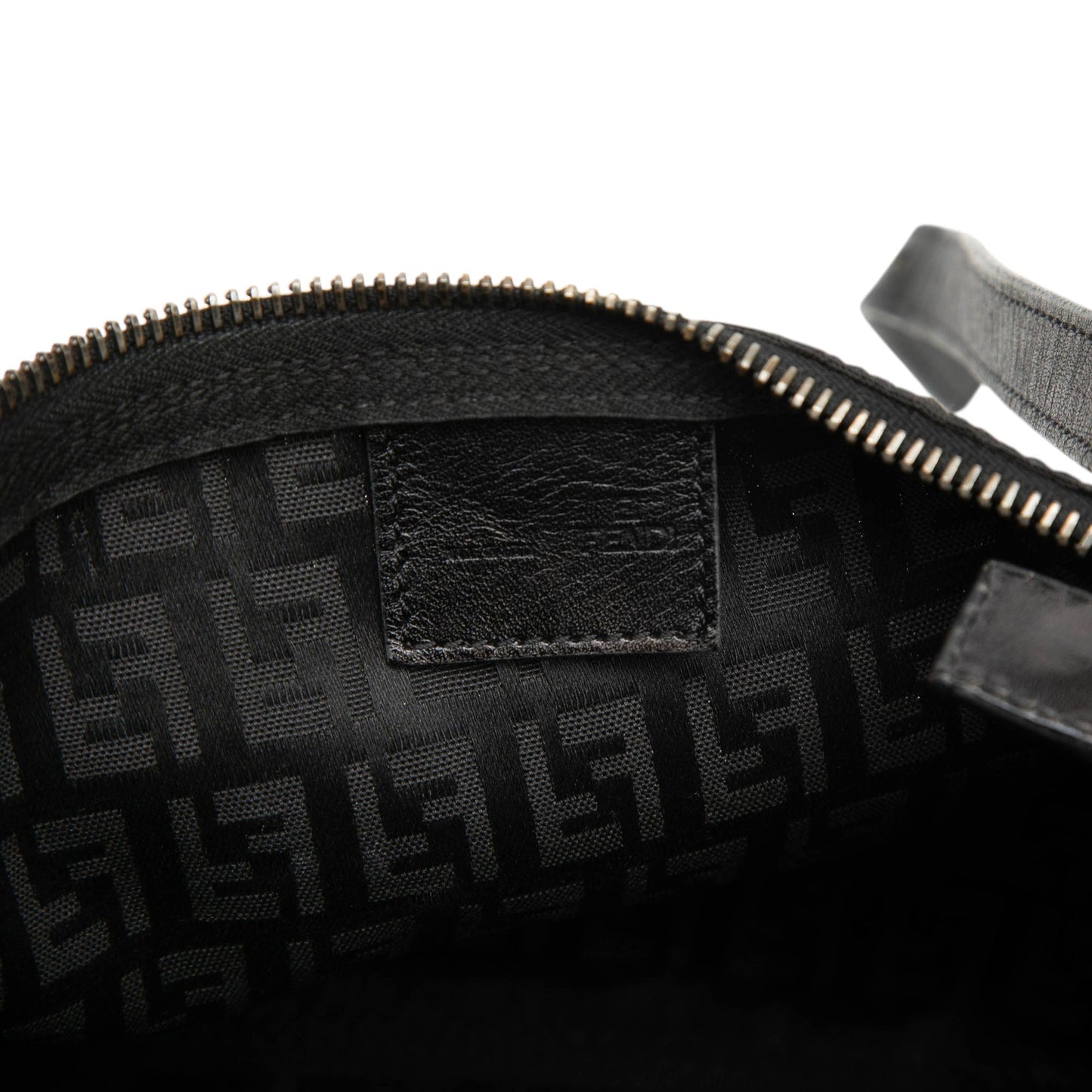Fendi Zucchino Canvas Handbag