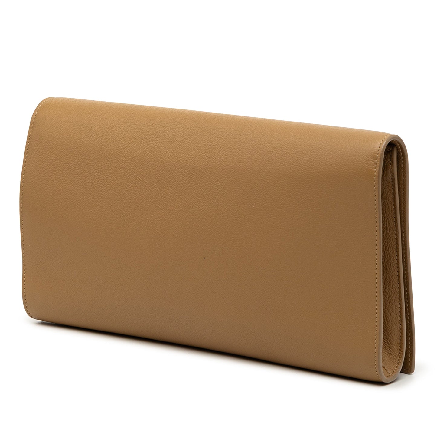Saint Laurent Large Calfskin Monogram Belle De Jour Clutch