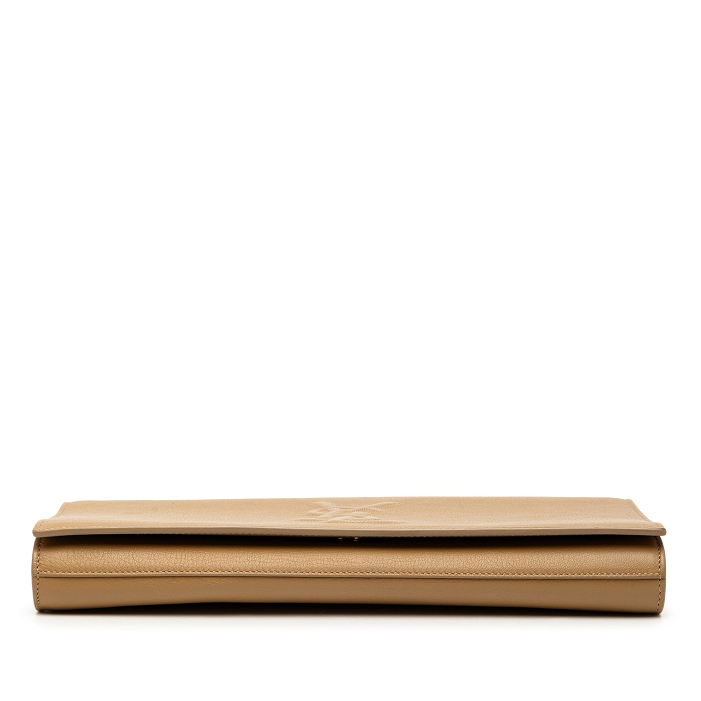 Saint Laurent Large Calfskin Monogram Belle De Jour Clutch