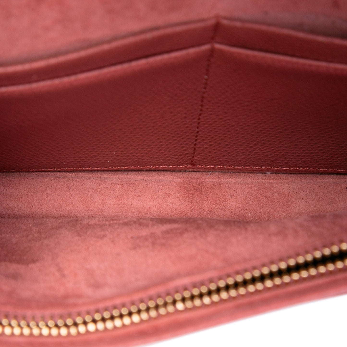 Dior Grained Calfskin Diorama Wallet on Chain