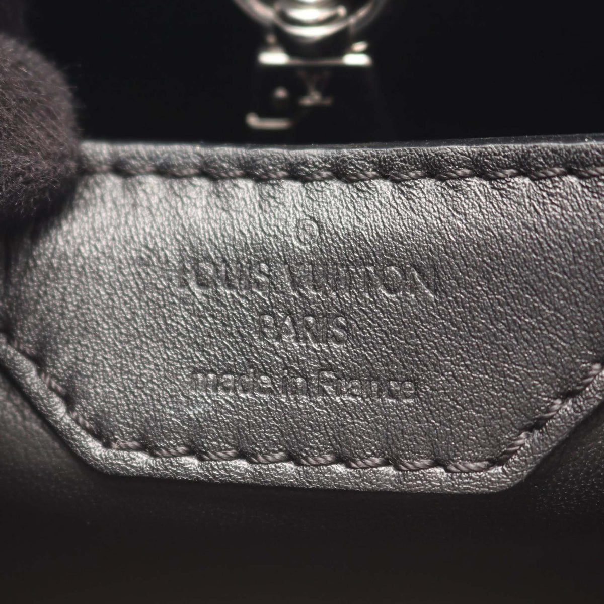 Louis Vuitton Leather Blossom Capucines PM