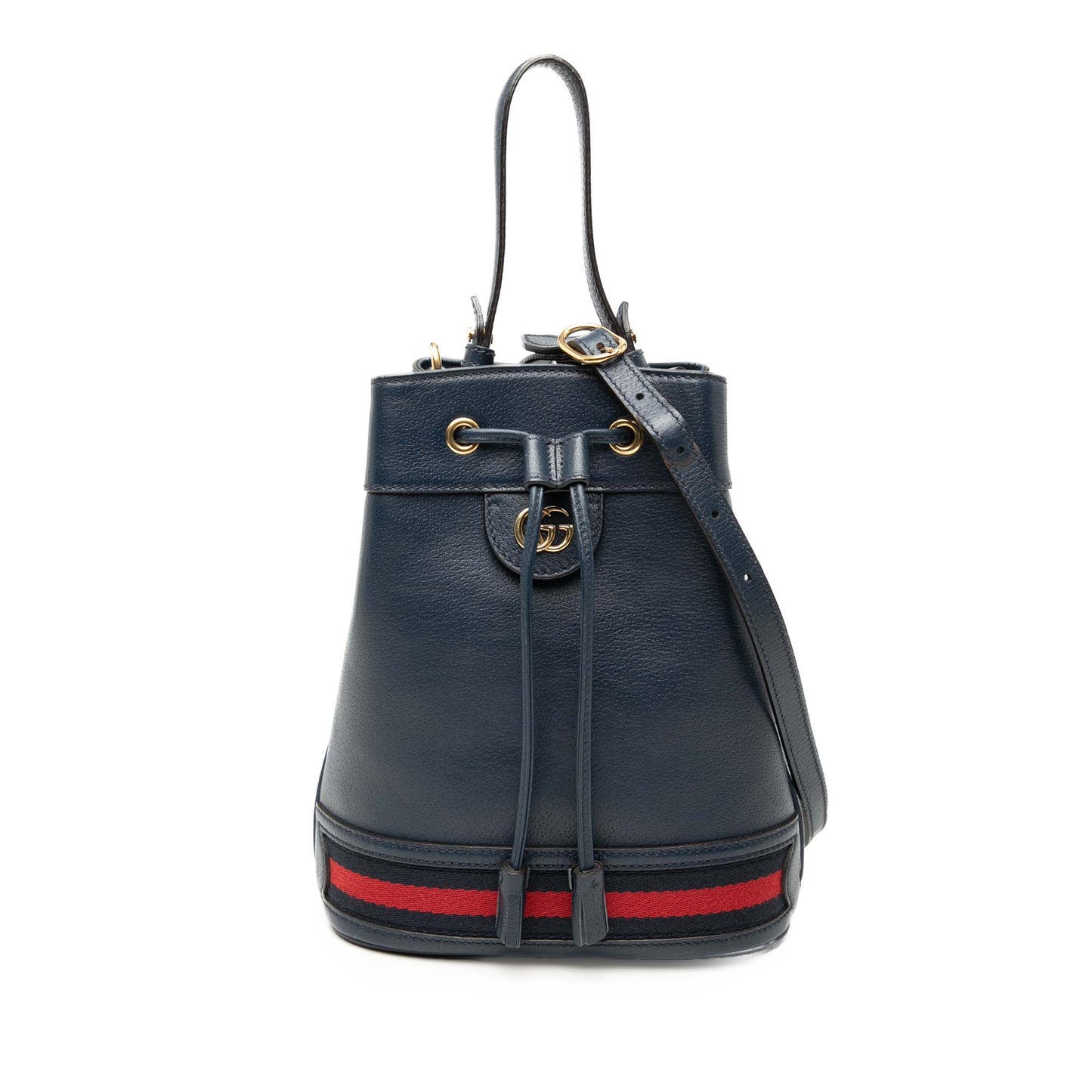 Gucci GG Web Ophidia Bucket Bag