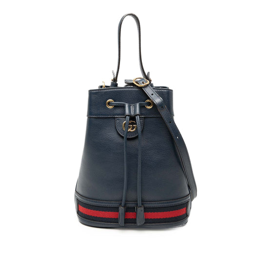 Gucci GG Web Ophidia Bucket Bag