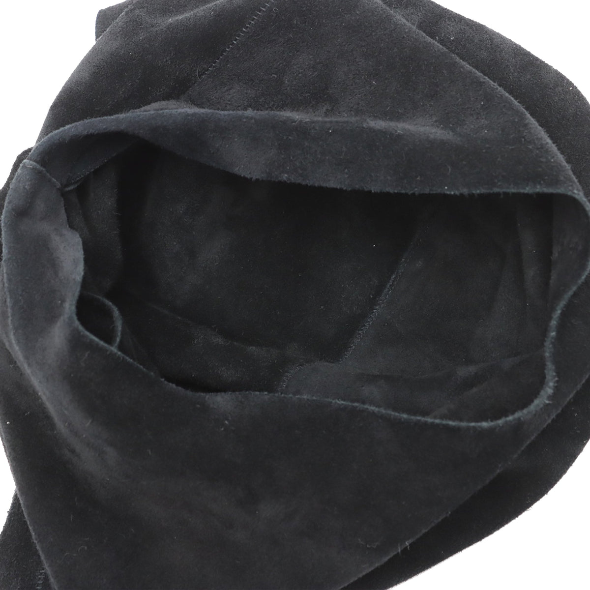 The Row Small Suede Bindle Bag