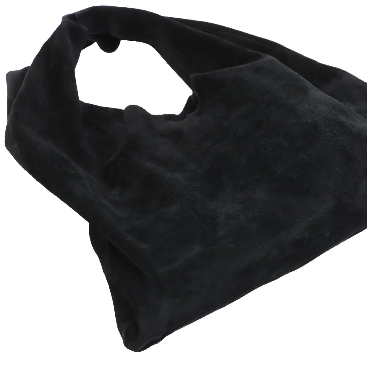 The Row Small Suede Bindle Bag