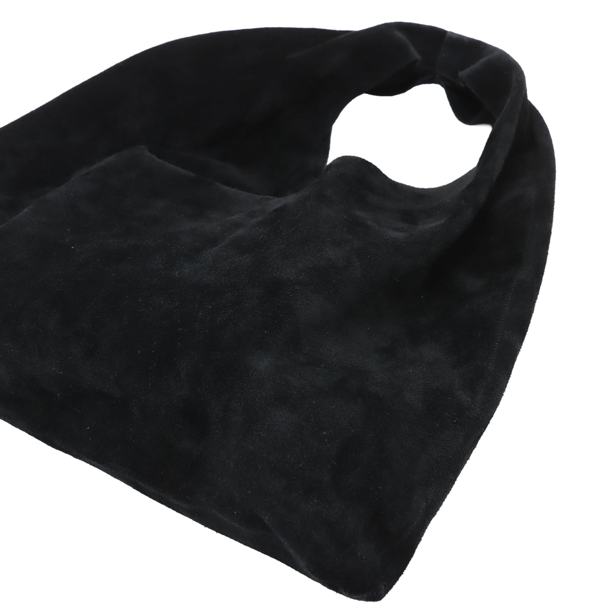 The Row Small Suede Bindle Bag