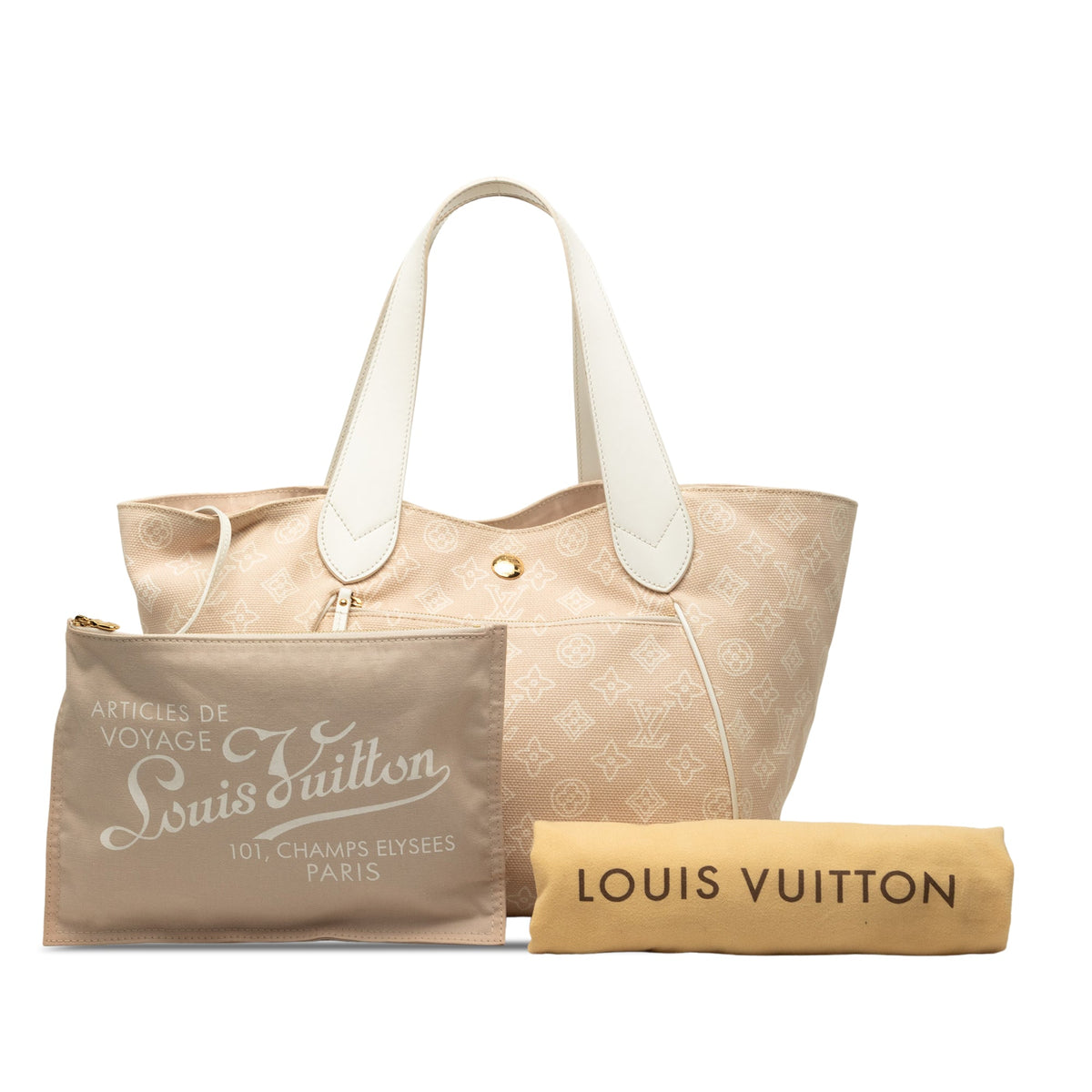 Louis Vuitton Sable Cabas Ipanema GM
