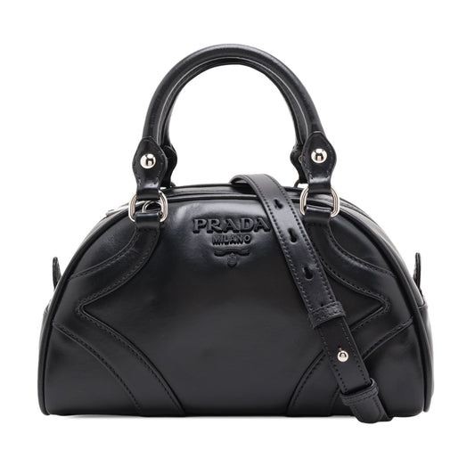 Prada Vitello Drive Bowling Bag
