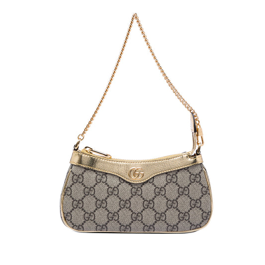 Gucci Small GG Supreme Ophidia Shoulder Bag