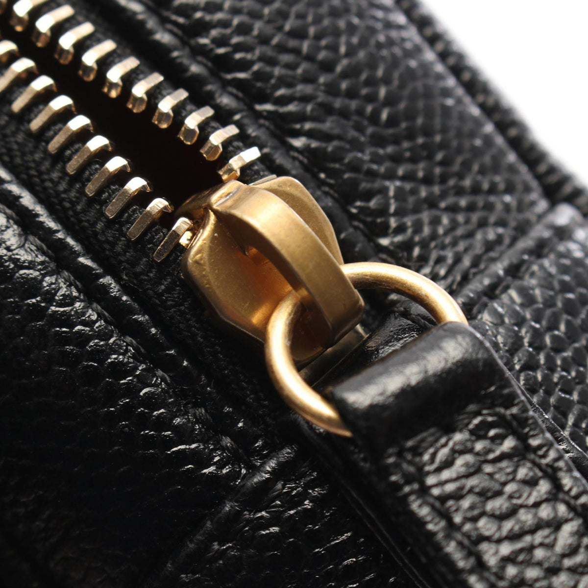 Chanel CC Quilted Caviar Chain Melody Backpack