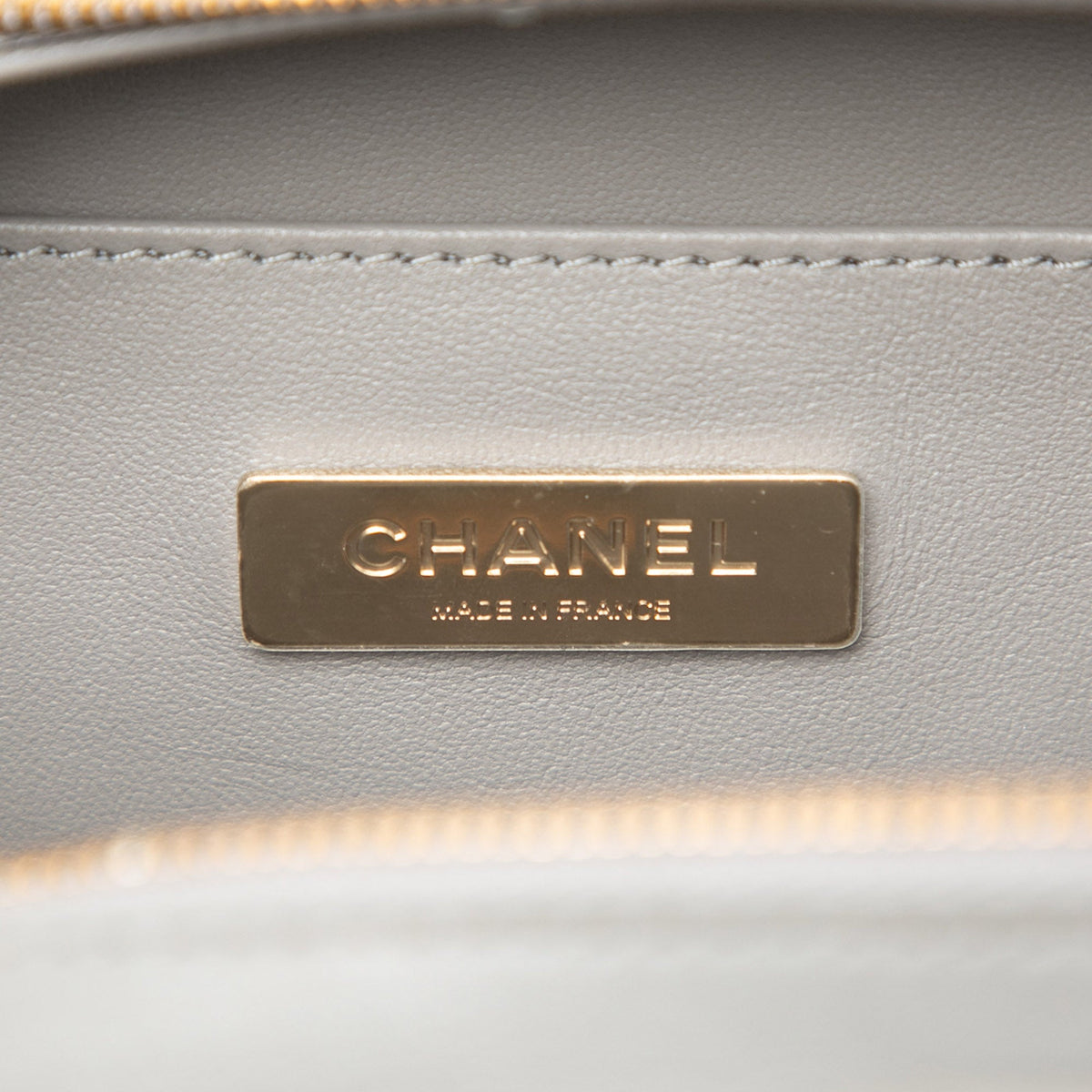 Chanel Small CC Quilted Calfskin Top Handle Convertible Vanity Case