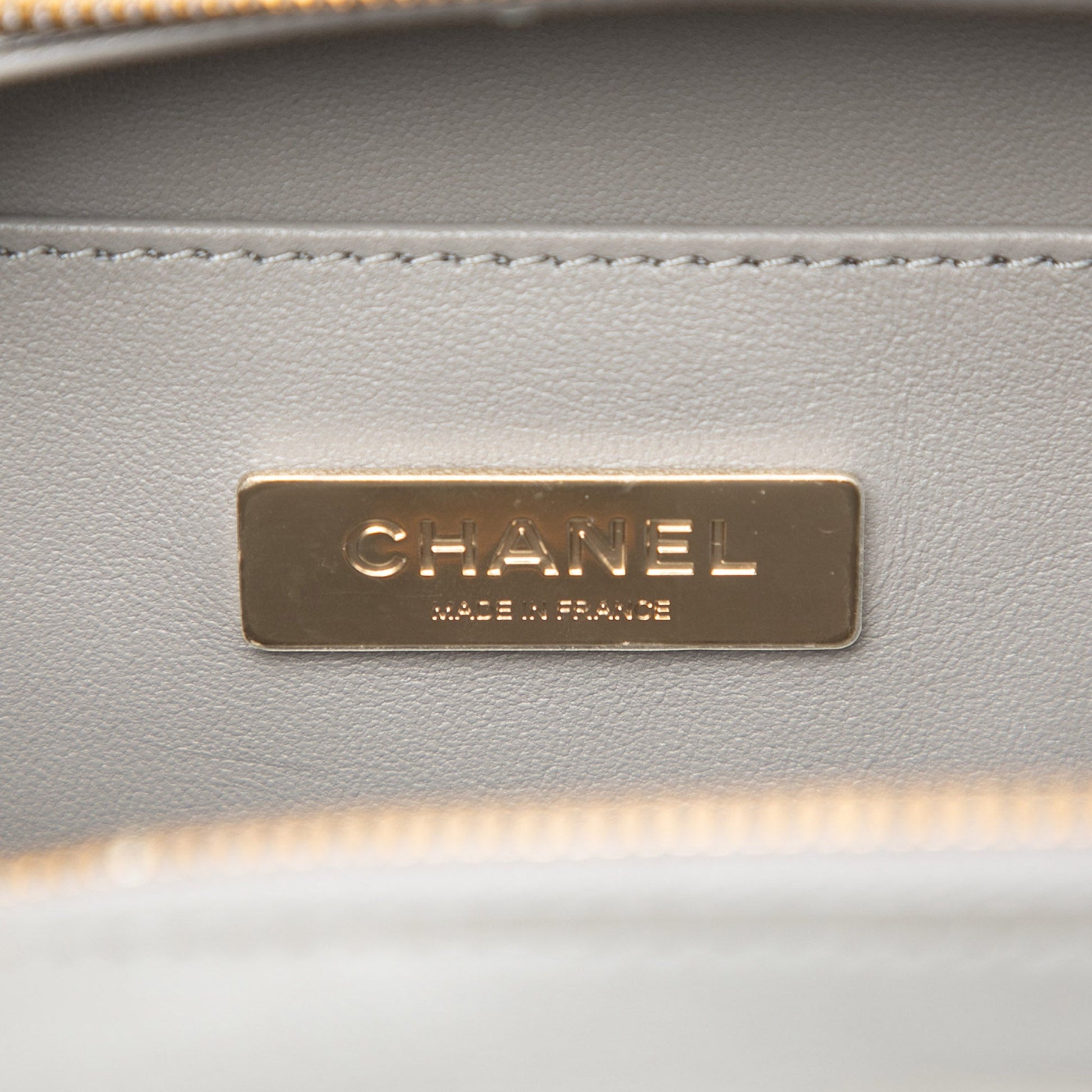 Chanel Small CC Quilted Calfskin Top Handle Convertible Vanity Case