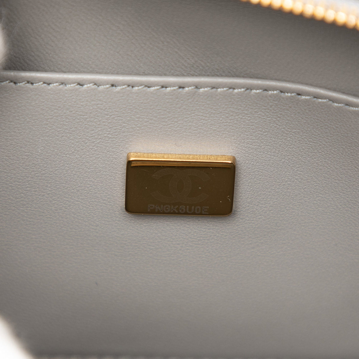 Chanel Small CC Quilted Calfskin Top Handle Convertible Vanity Case