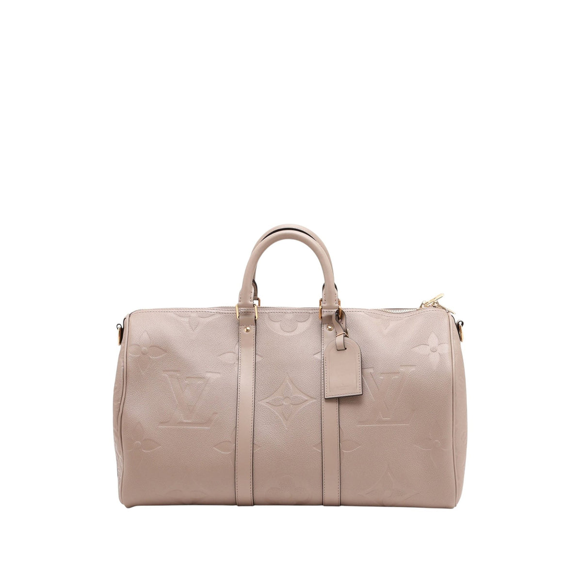 Louis Vuitton Monogram Empreinte Giant Keepall Bandouliere 45