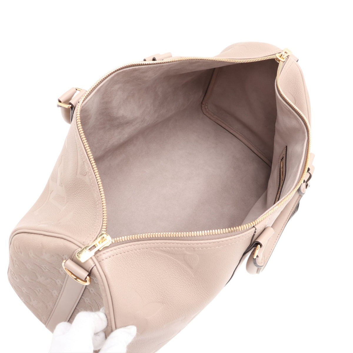 Louis Vuitton Monogram Empreinte Giant Keepall Bandouliere 45