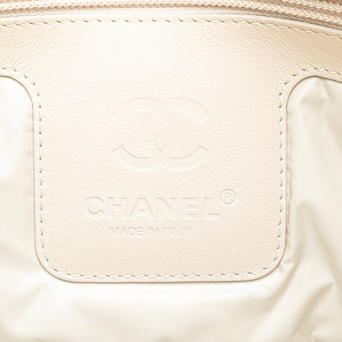 Chanel Nylon Tweed Printed Coco Cocoon Tote