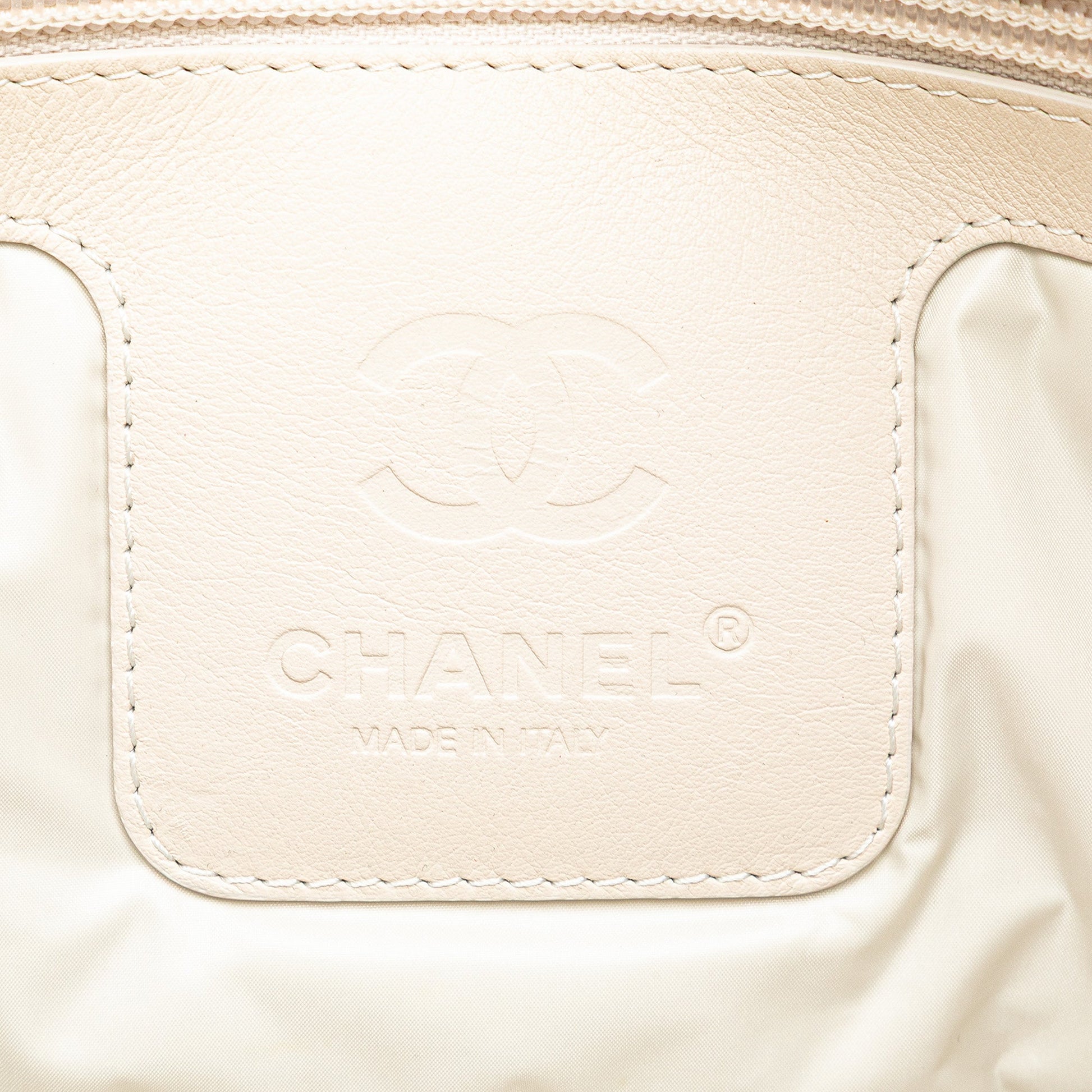 Chanel Nylon Tweed Printed Coco Cocoon Tote