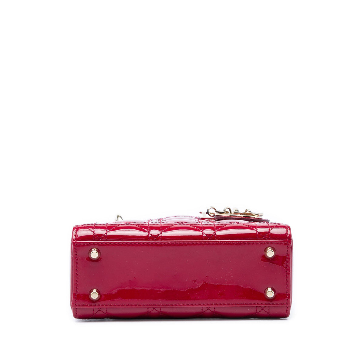 Dior Mini Patent Cannage Lady Dior