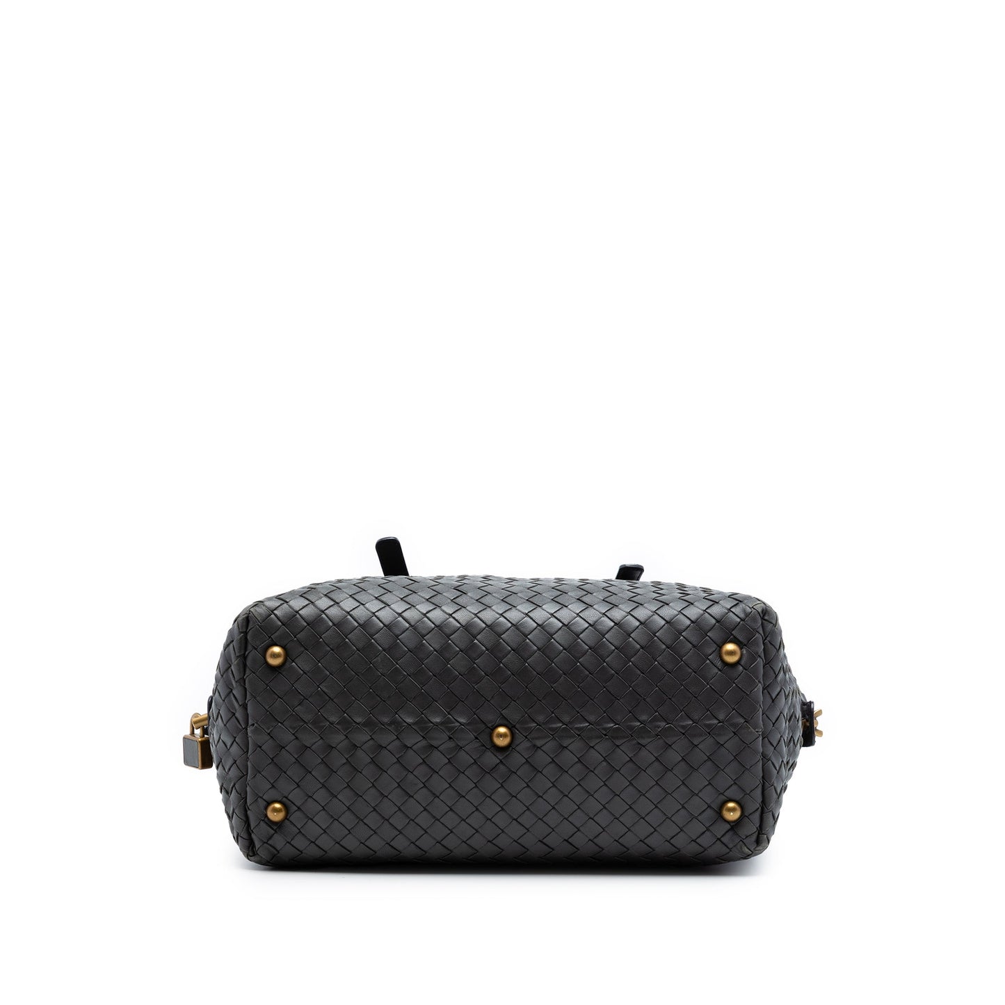 Bottega Veneta Nappa Intrecciato Montaigne Boston Bag