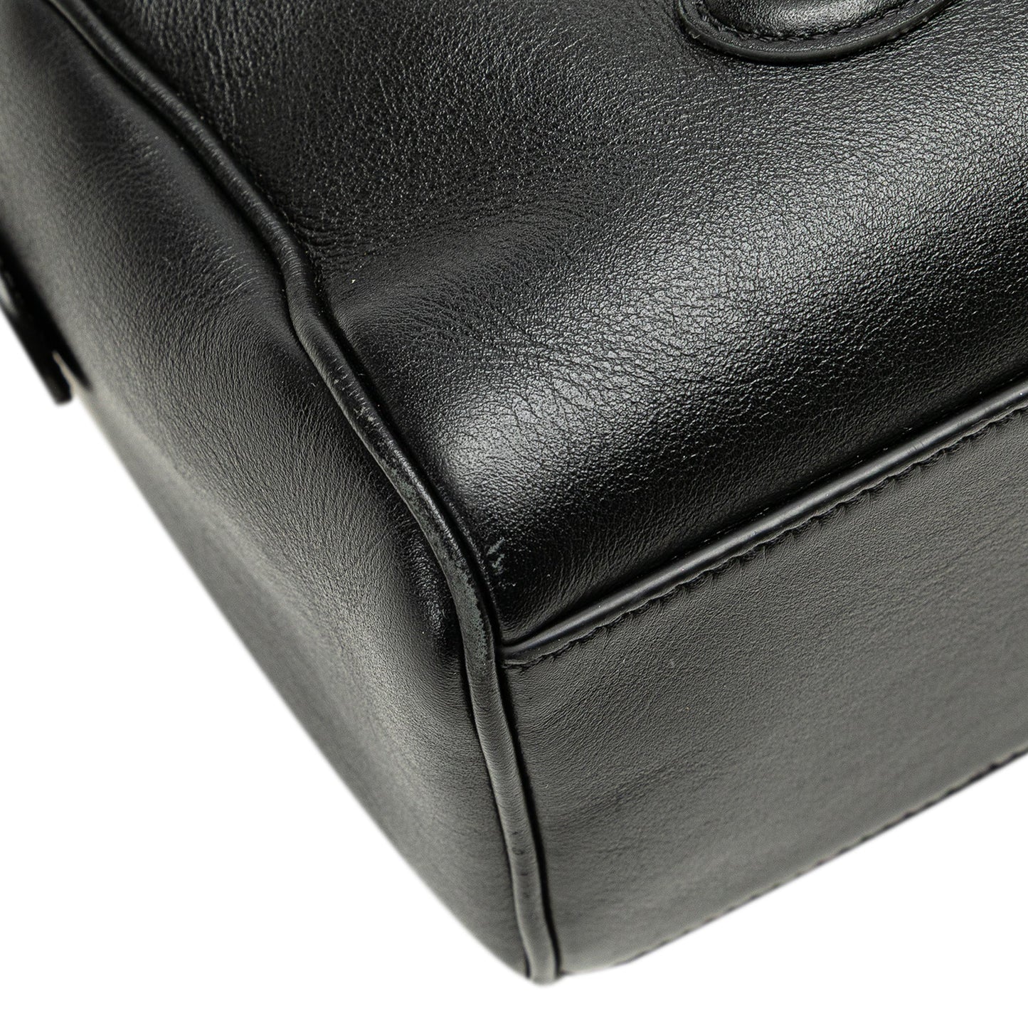 Celine Smooth Calfskin Cuir Triomphe Satchel