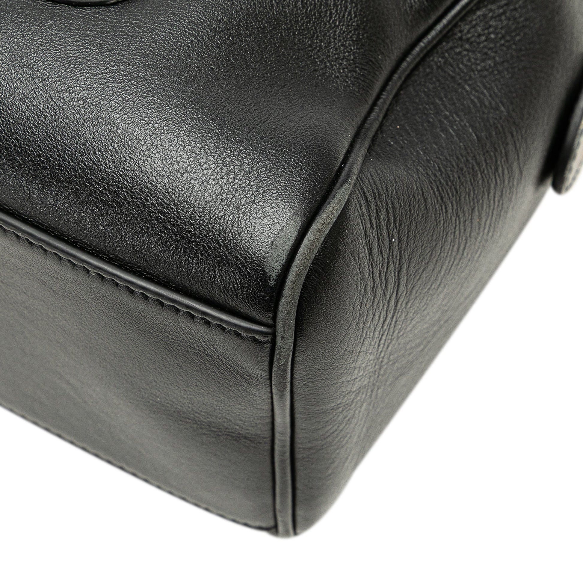 Celine Smooth Calfskin Cuir Triomphe Satchel