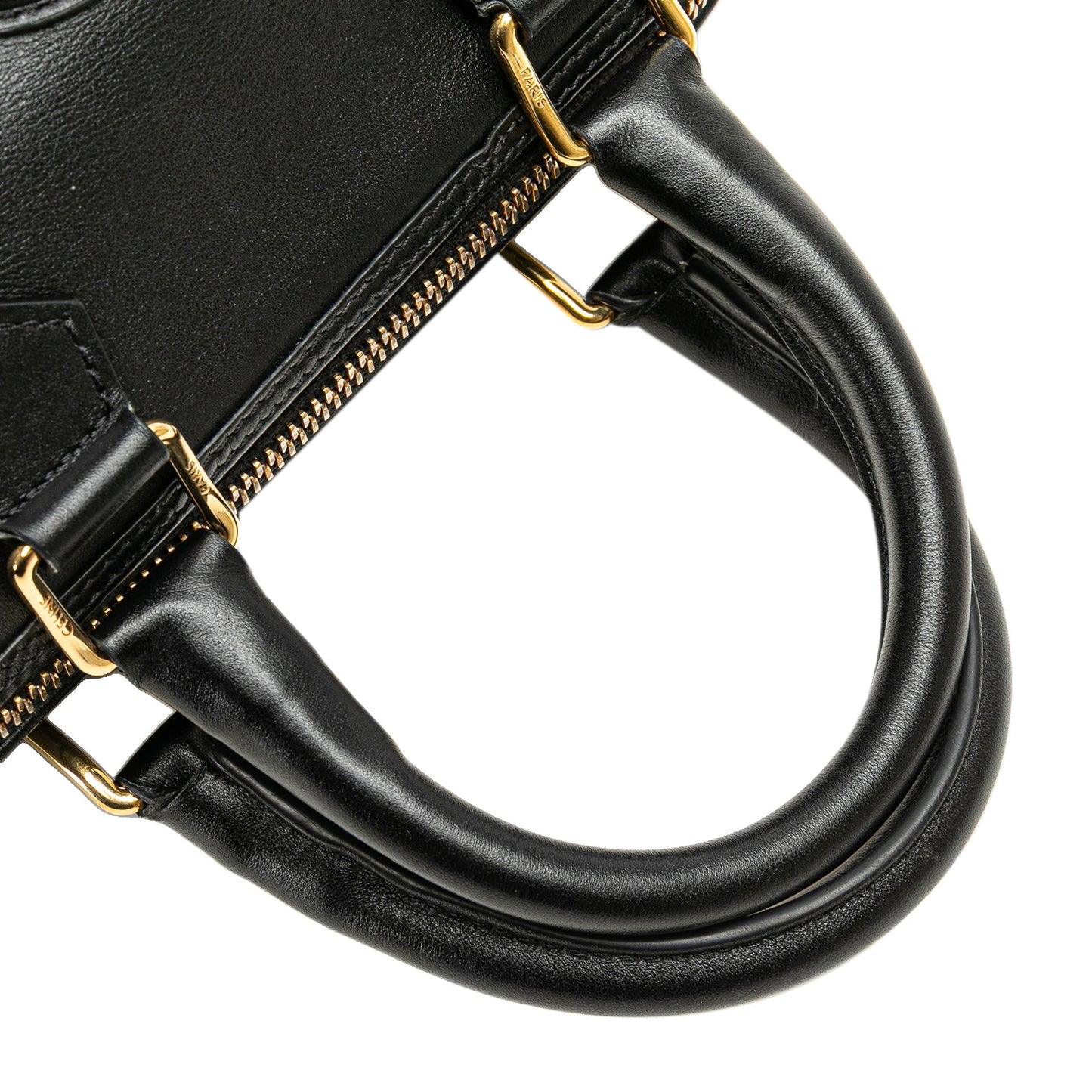 Celine Smooth Calfskin Cuir Triomphe Satchel
