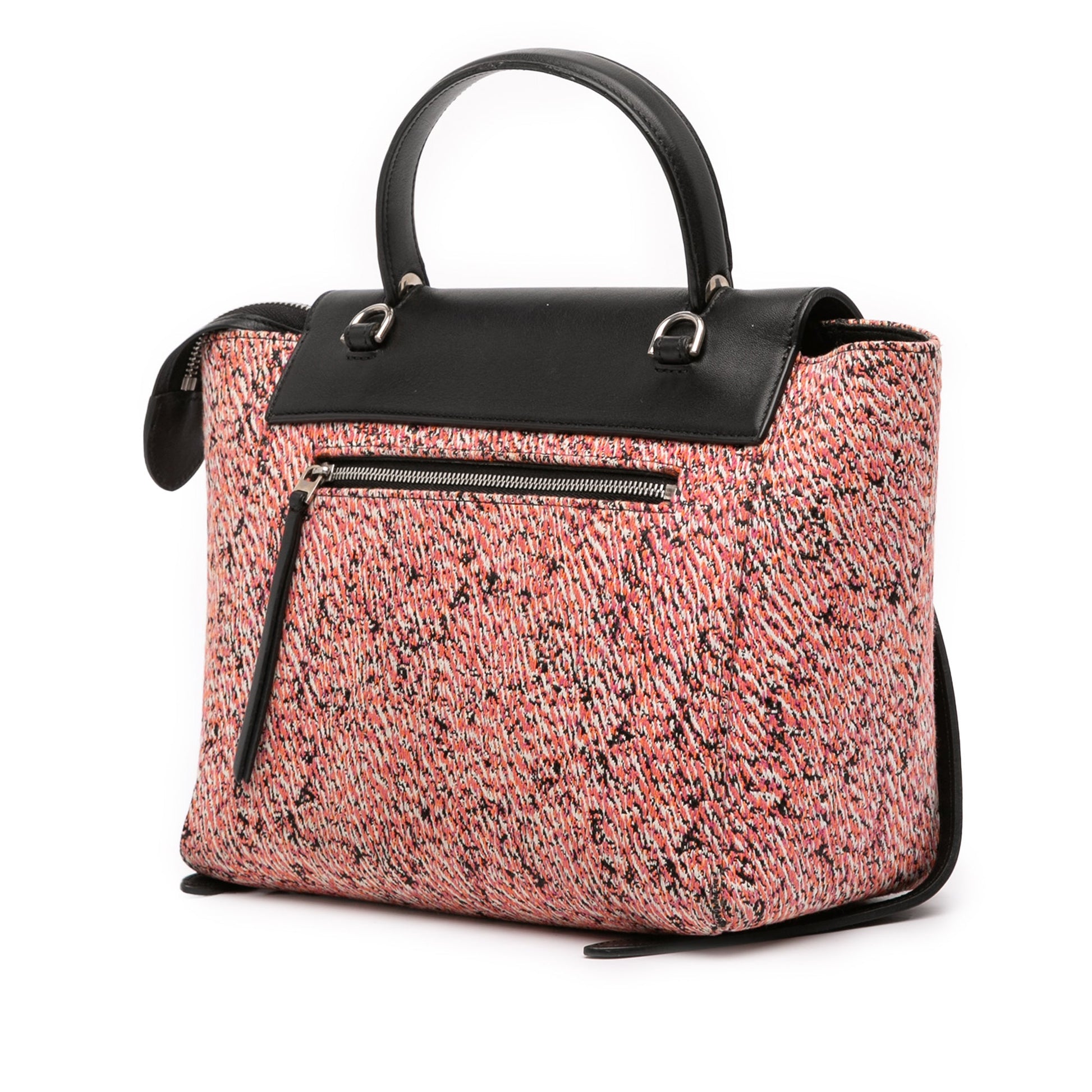 Celine Micro Tweed Belt Satchel