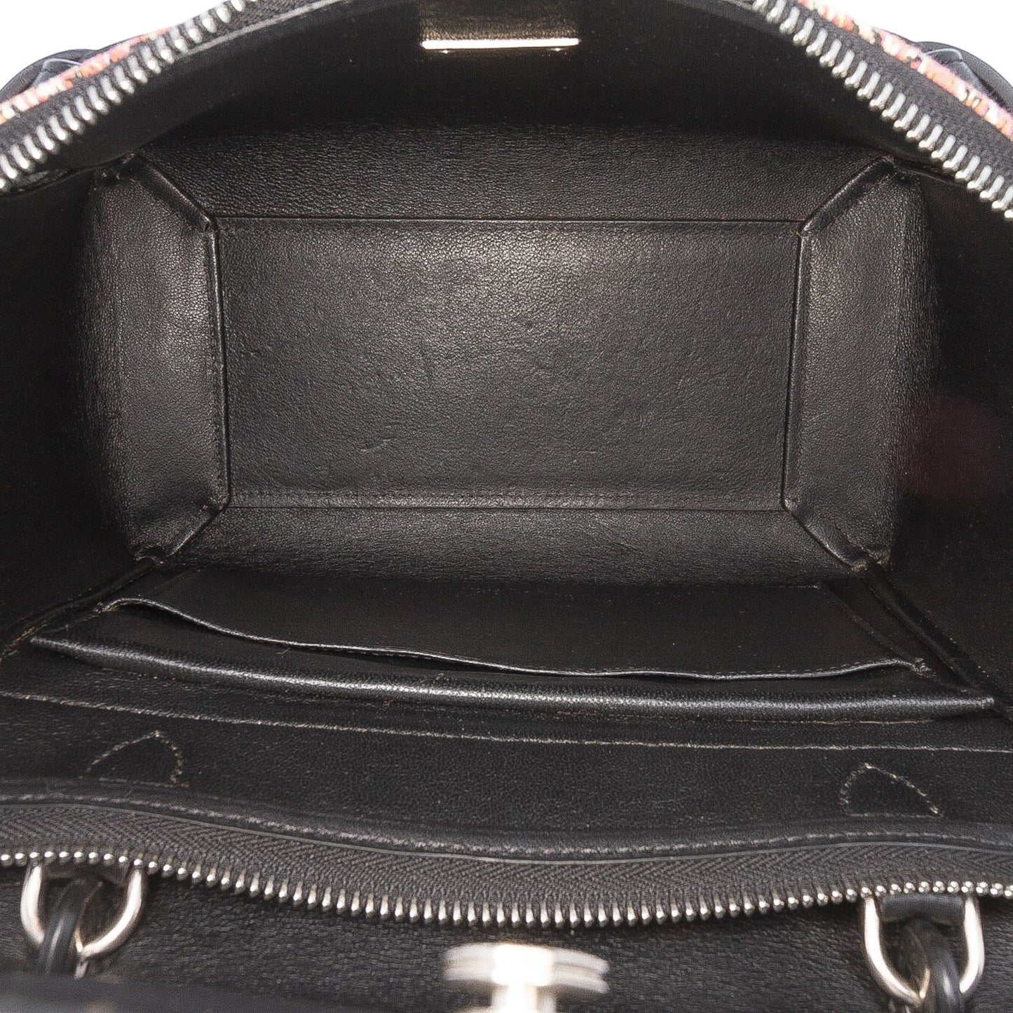 Celine Micro Tweed Belt Satchel