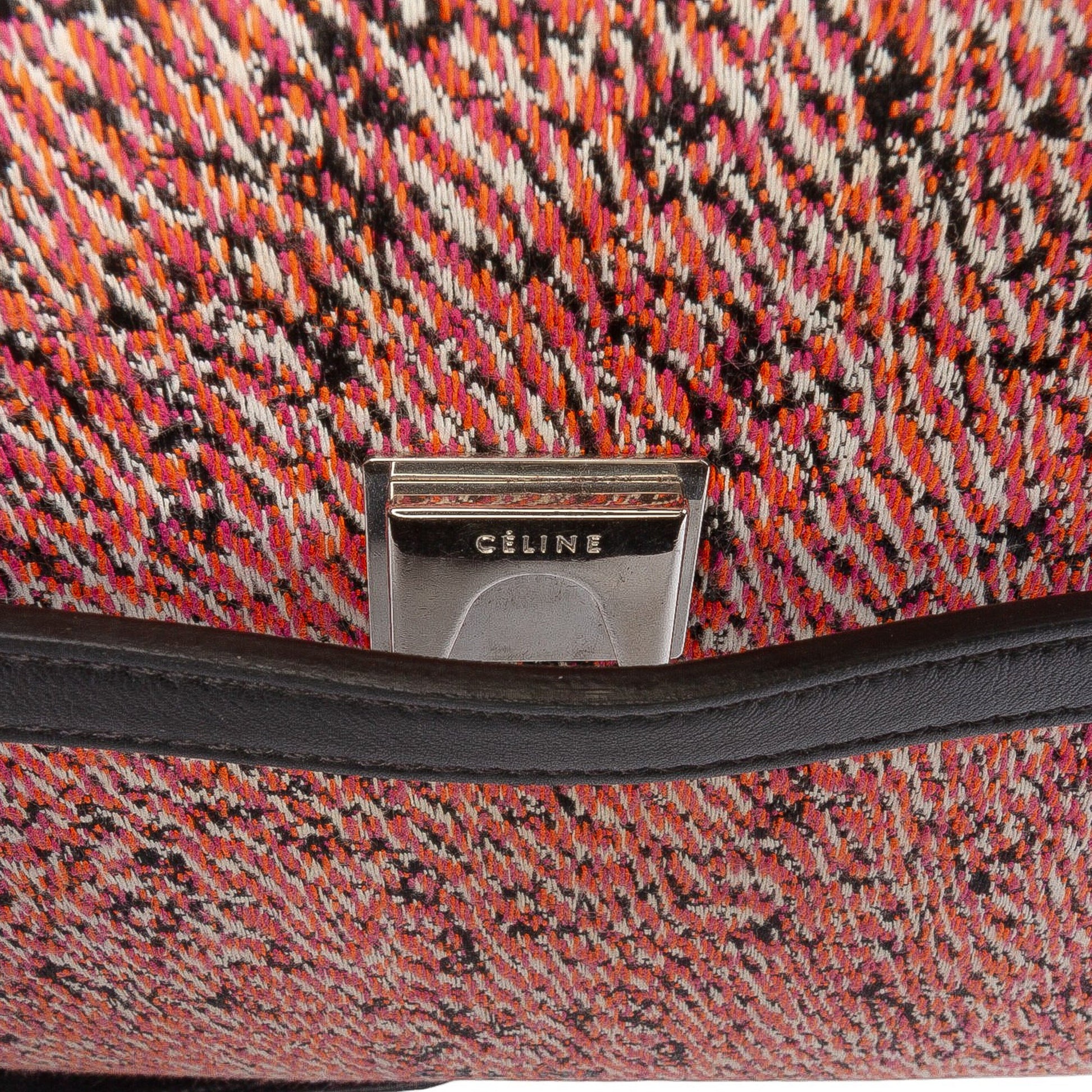Celine Micro Tweed Belt Satchel