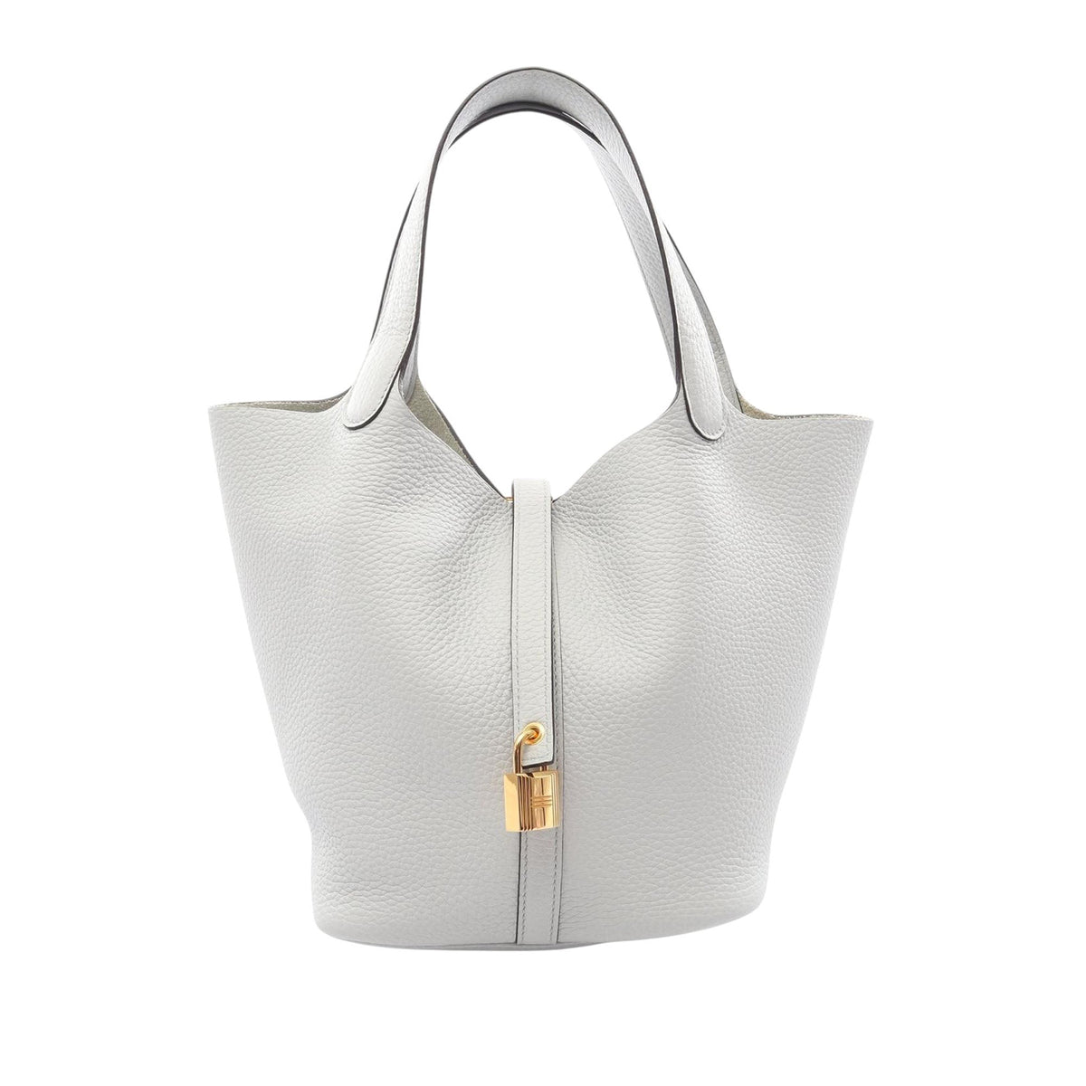 Hermès Clemence Picotin Lock 22 — Blue