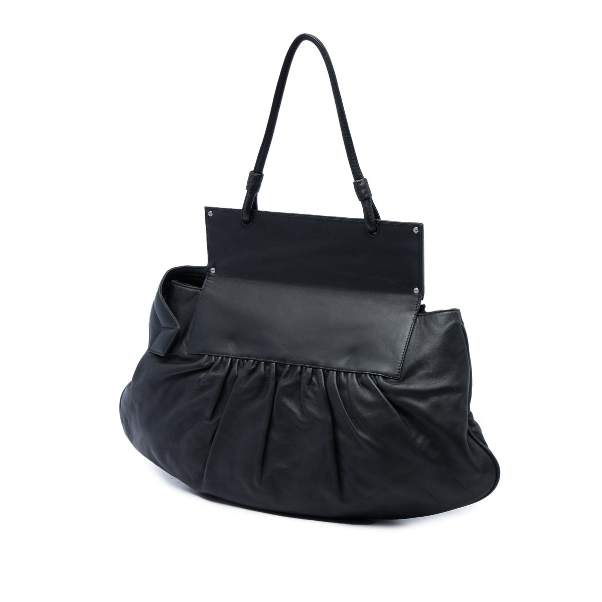 Fendi Leather Convertible To You Tote