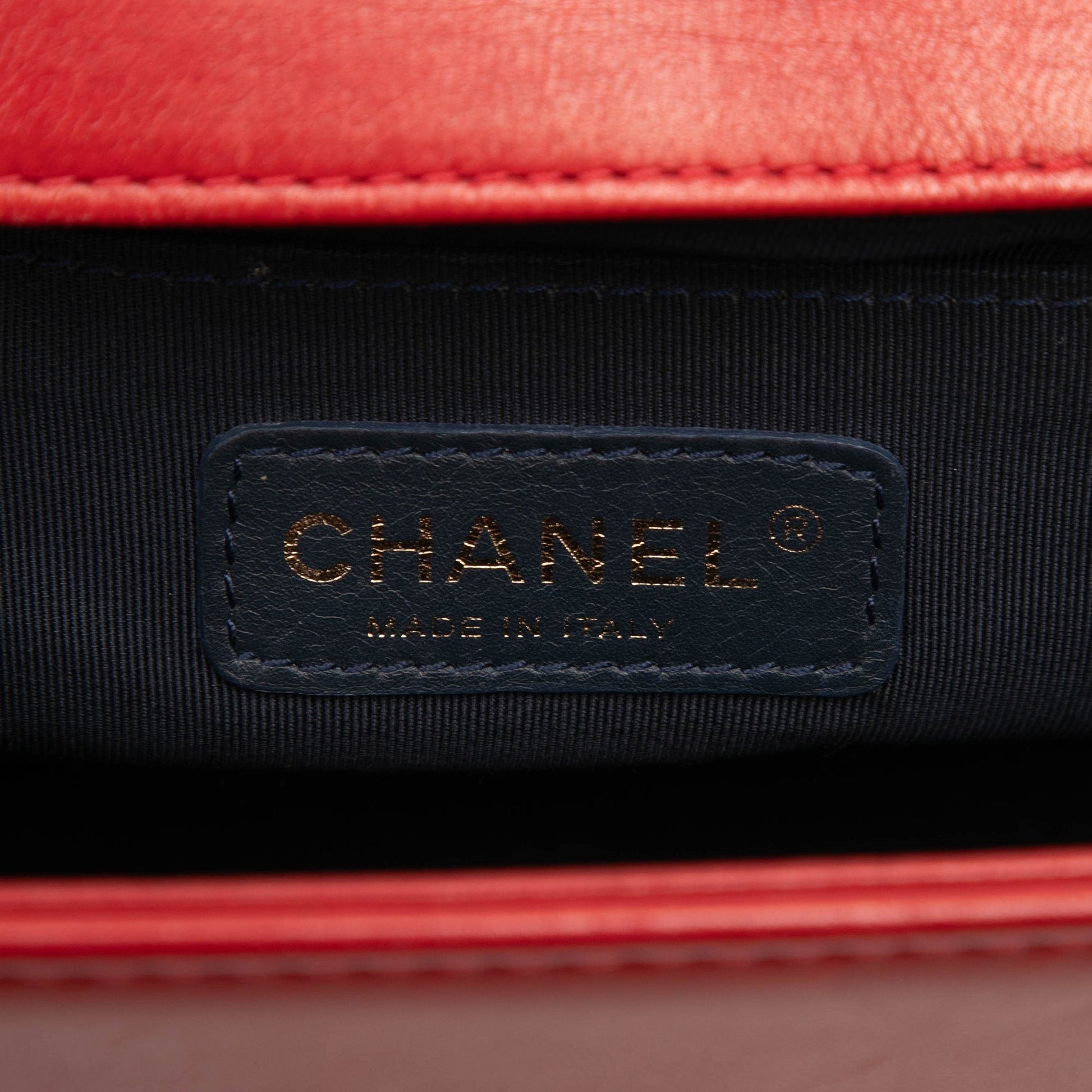 Chanel Old Medium Quilted Tweed and Velvet Boy Flap