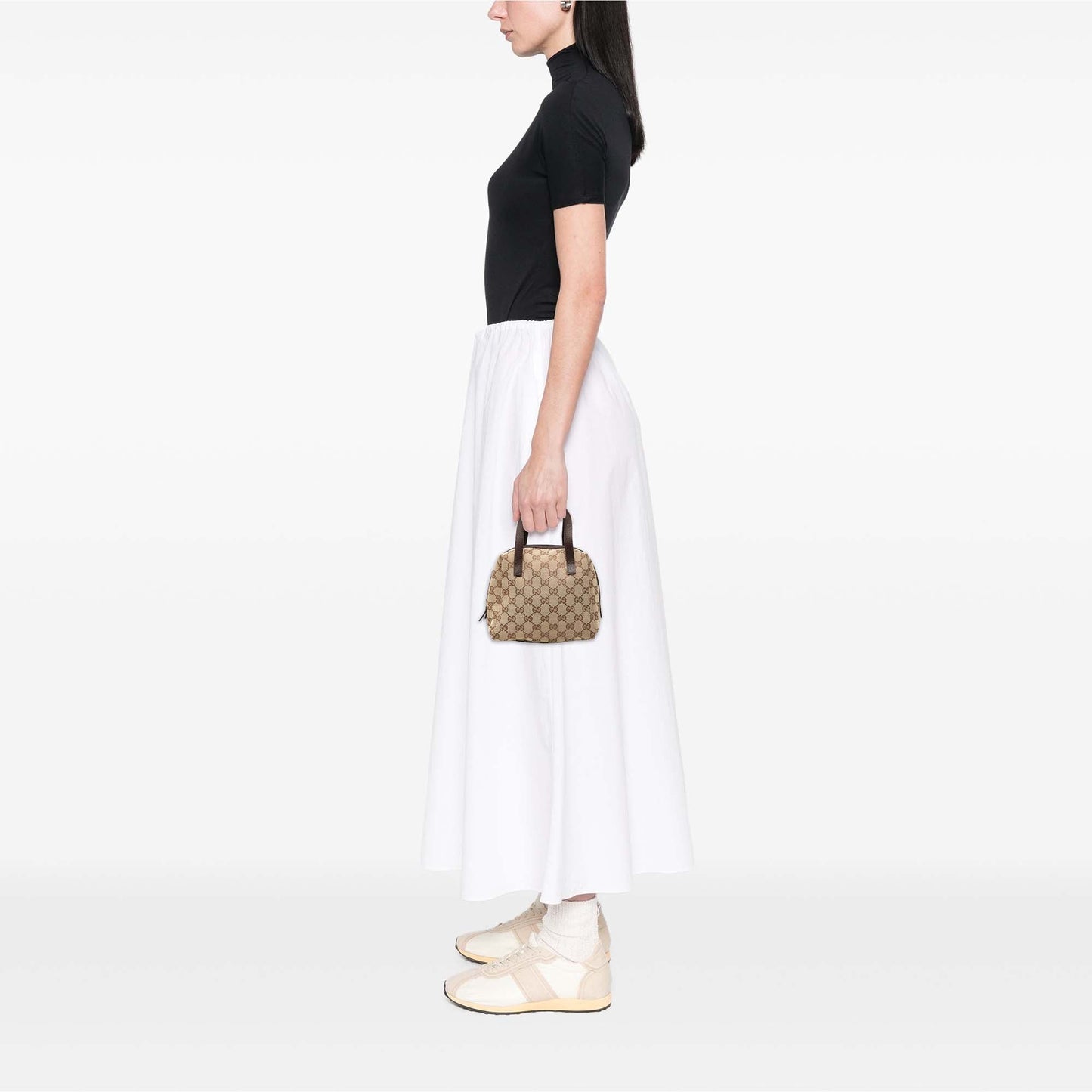 Gucci Mini GG Canvas Balthus Tofu Bag