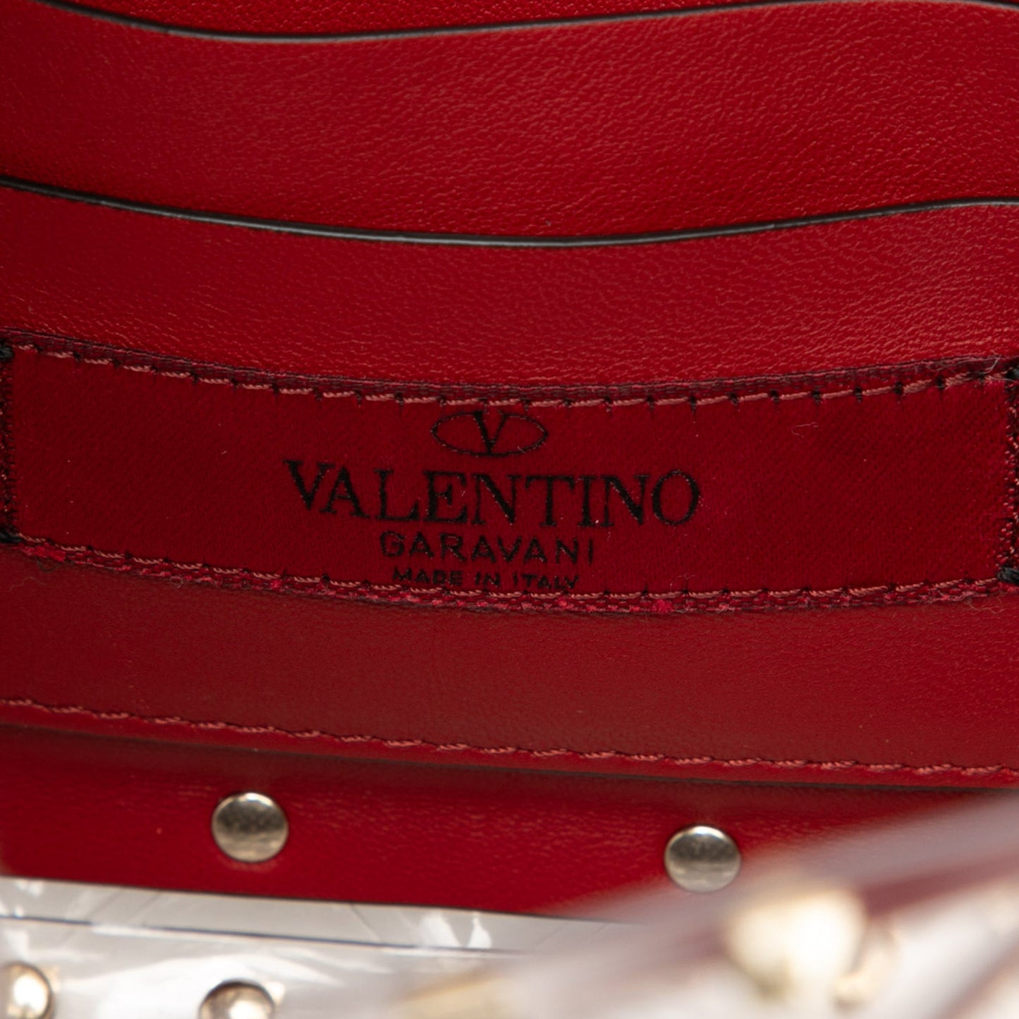 Valentino Medium PVC Rockstud Spike Satchel