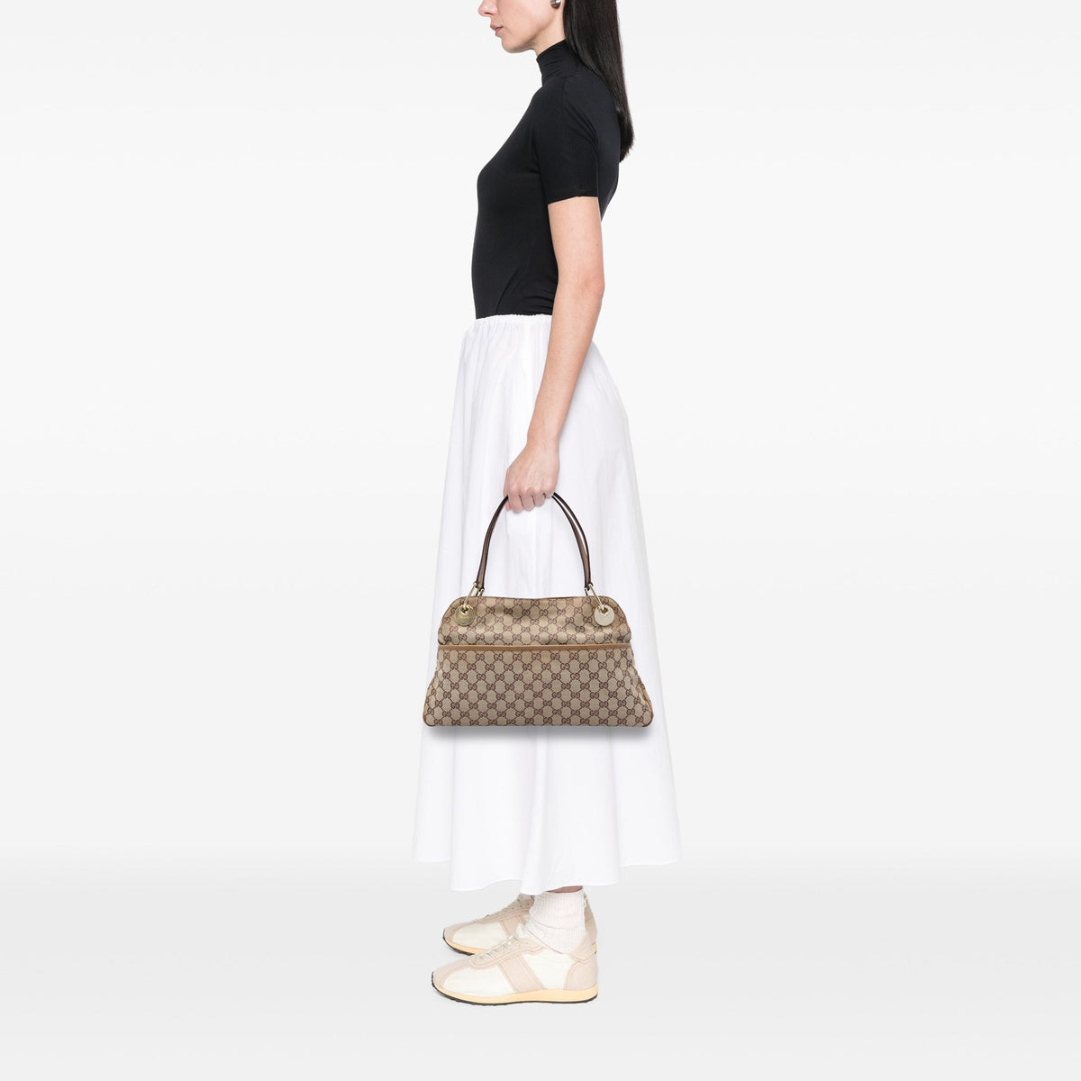 Gucci GG Canvas Eclipse Shoulder Bag