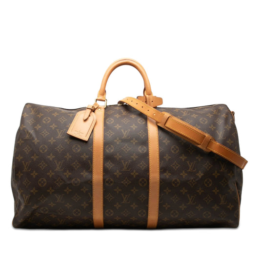 Louis Vuitton Monogram Keepall Bandouliere 55