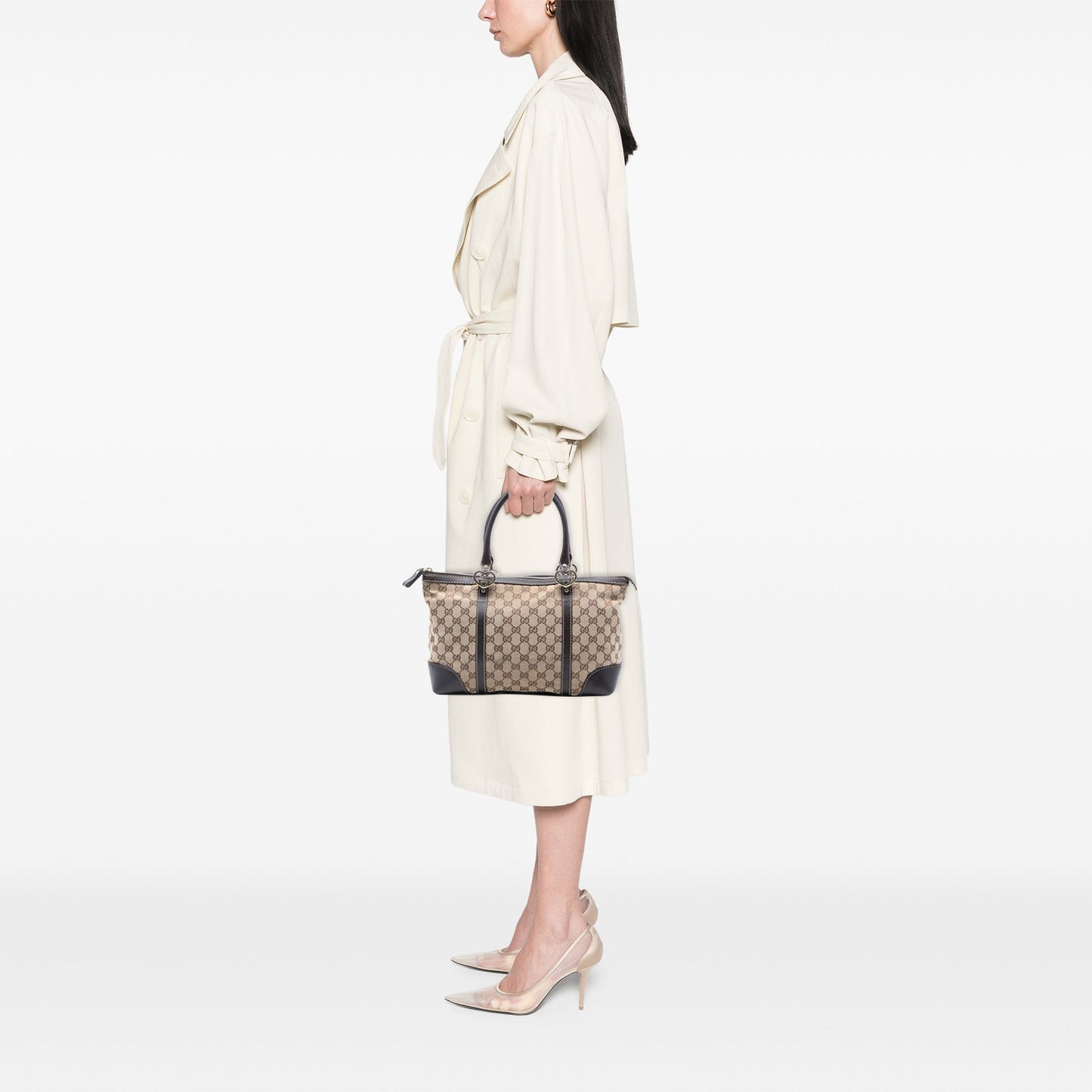 Gucci GG Canvas Lovely Tote