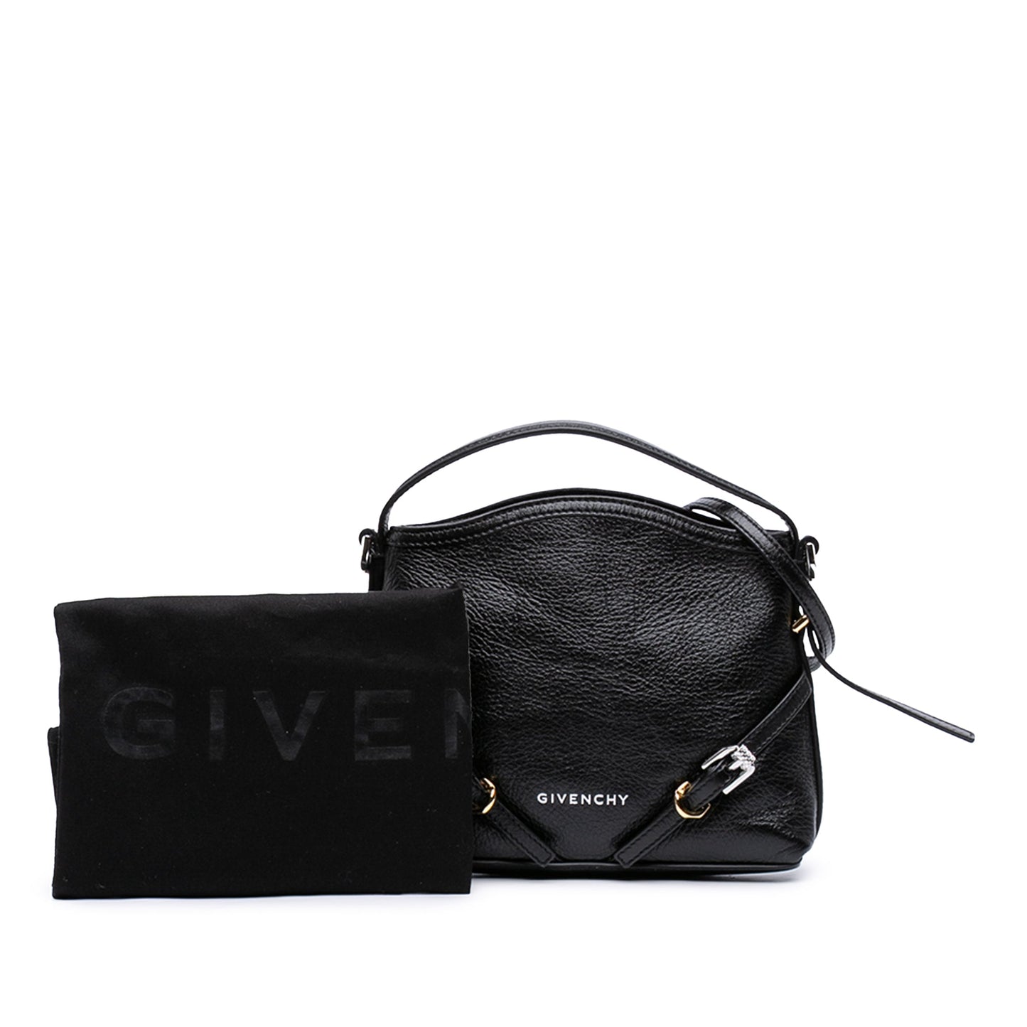 Givenchy Nano Leather Voyou Satchel