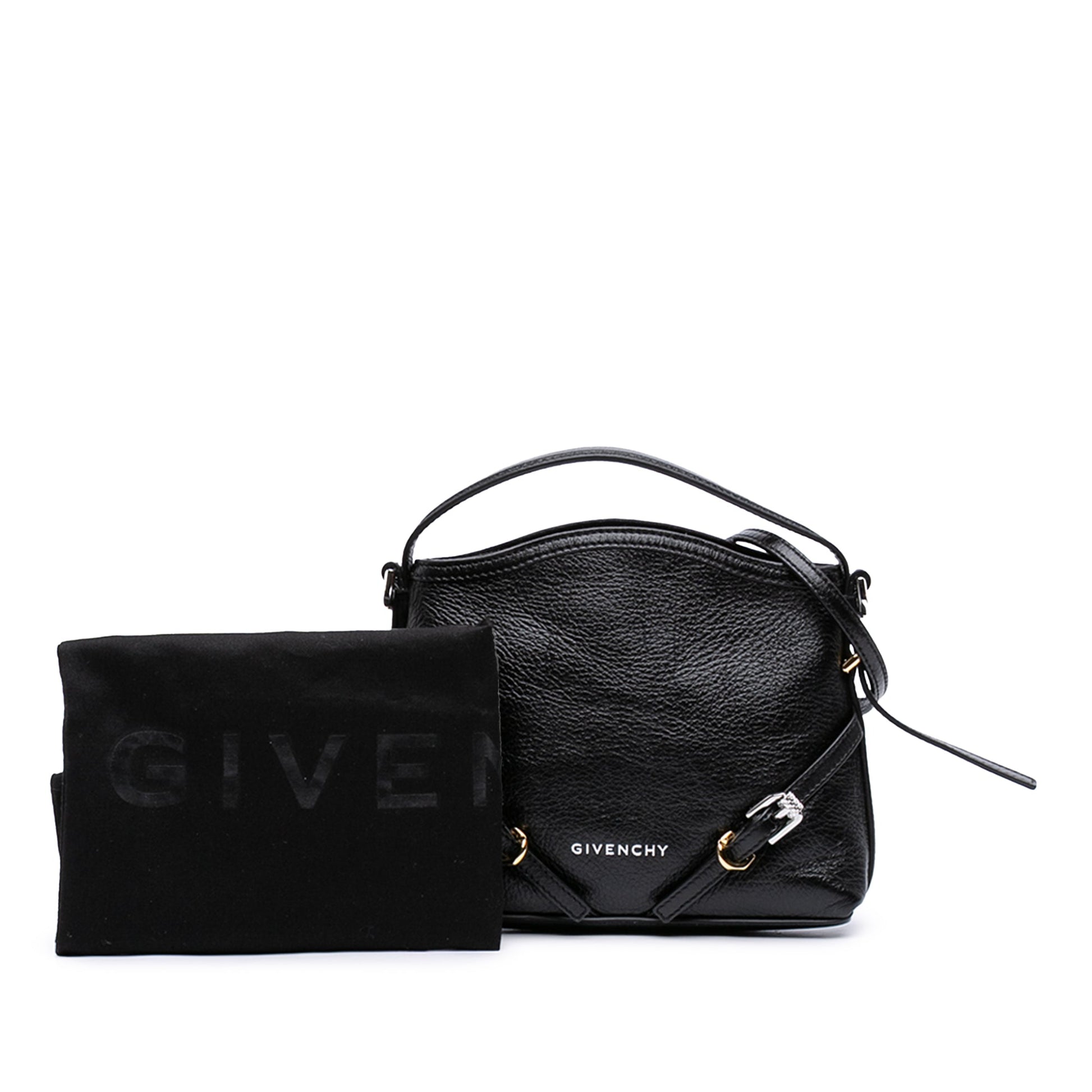 Givenchy Nano Leather Voyou Satchel