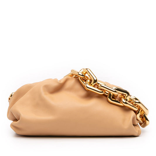Bottega Veneta Small Lambskin Chain Pouch