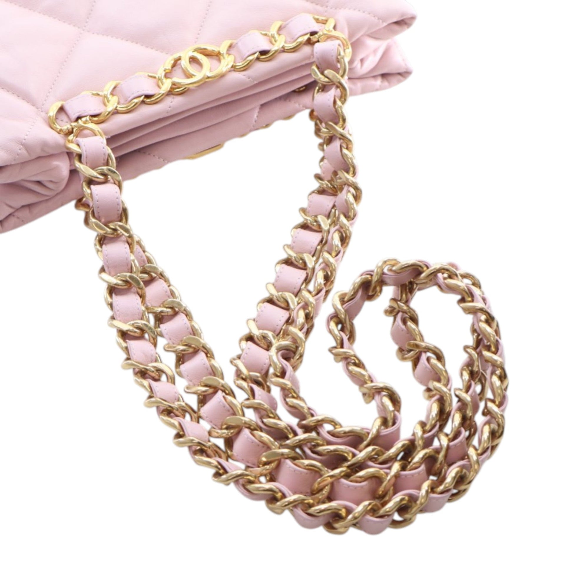 Chanel Medium Quilted Calfskin Funky Town Shopping Tote