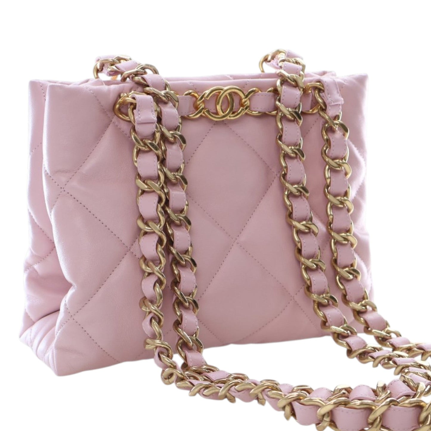 Chanel Medium Quilted Calfskin Funky Town Shopping Tote