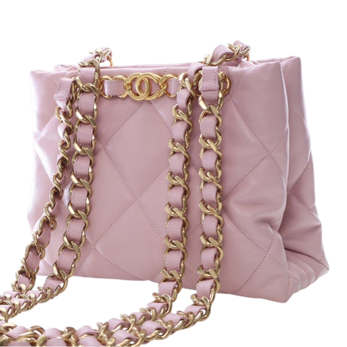 Chanel Medium Quilted Calfskin Funky Town Shopping Tote