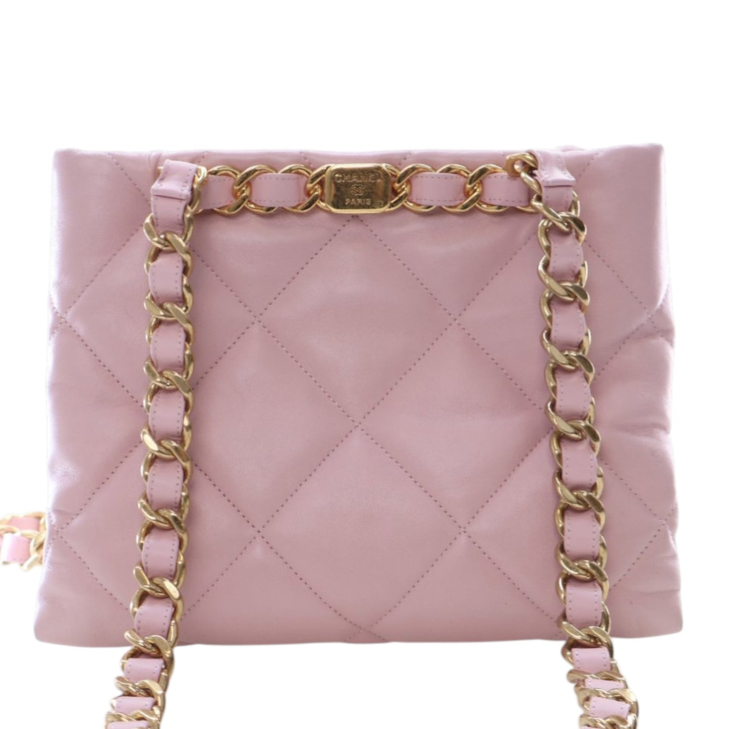 Chanel Medium Quilted Calfskin Funky Town Shopping Tote